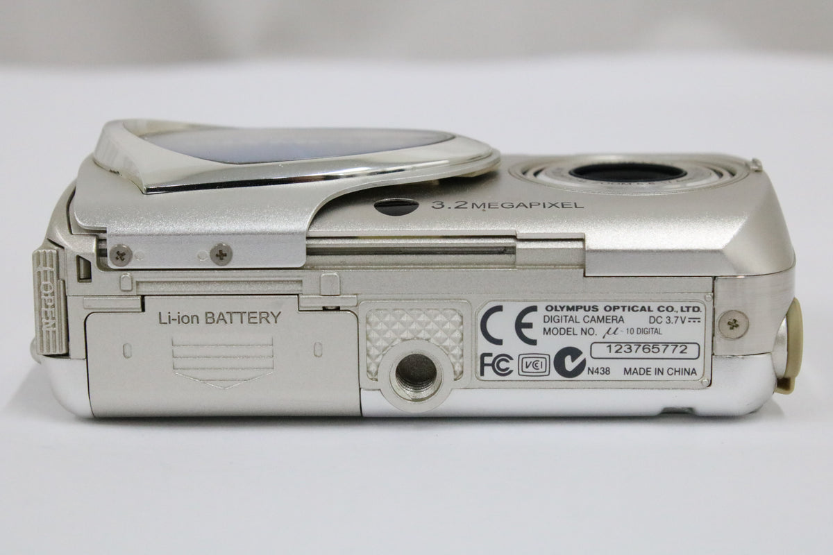 オリンパス Olympus μ mju μ−10 3x DIGITAL バッテリー付き コンパクトデジタルカメラ 7