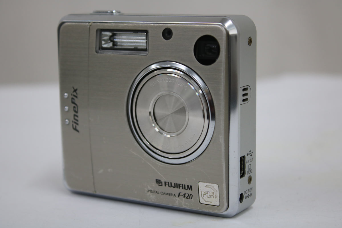 フジフィルム Fujifilm FINEPIX F420 3x バッテリー付き コンパクトデジタルカメラ 1