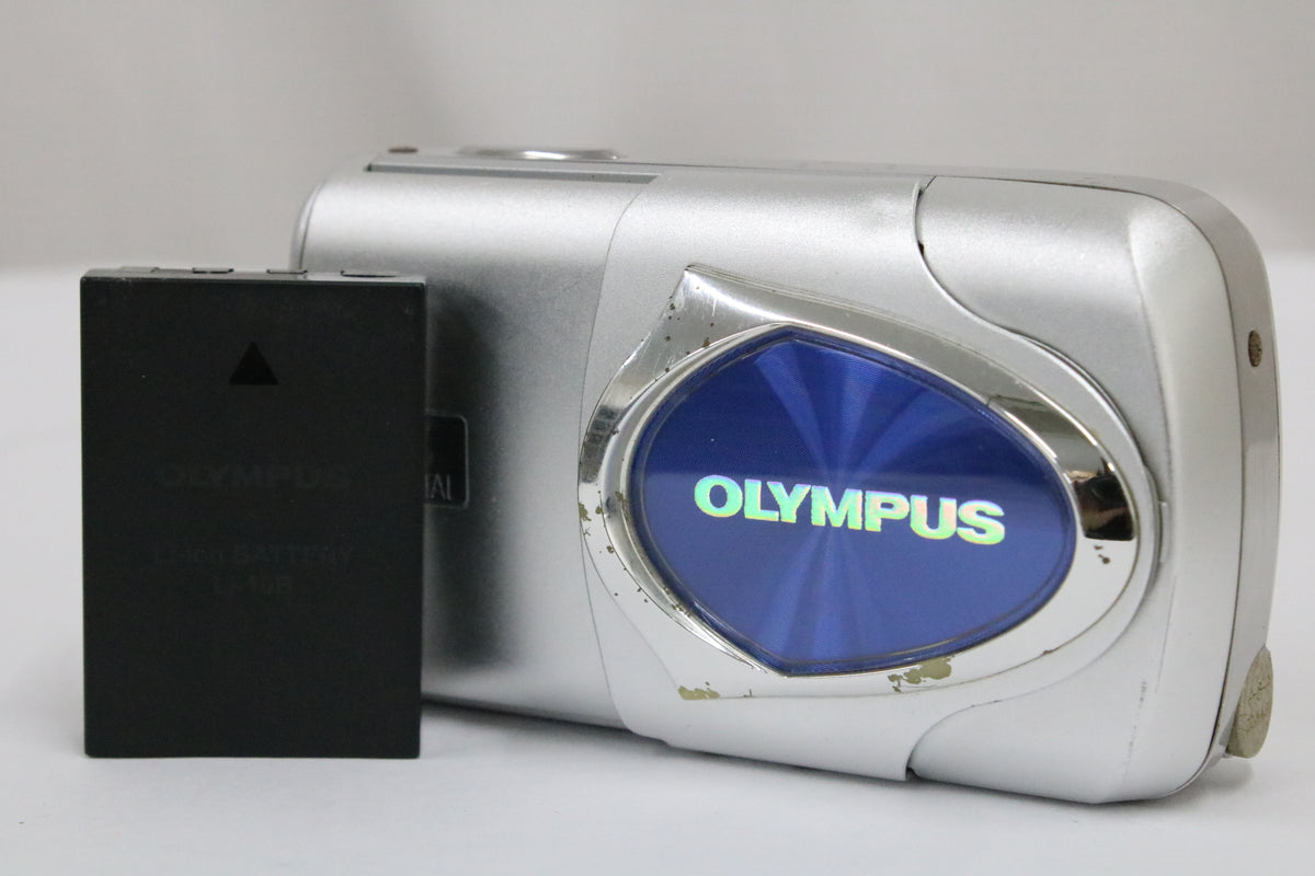 オリンパス Olympus μ mju μ-30 3x DIGITAL バッテリー付き コンパクトデジタルカメラ 1