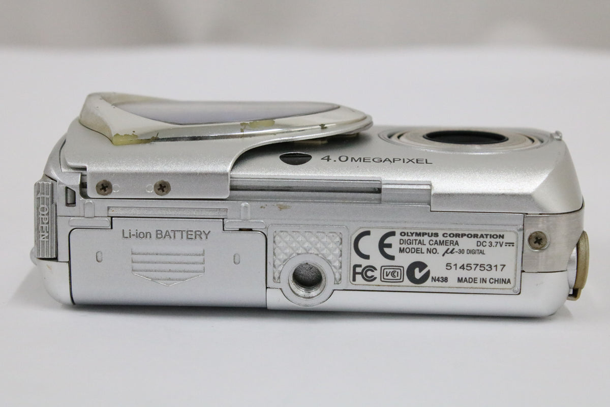 オリンパス Olympus μ mju μ-30 3x DIGITAL バッテリー付き コンパクトデジタルカメラ 7