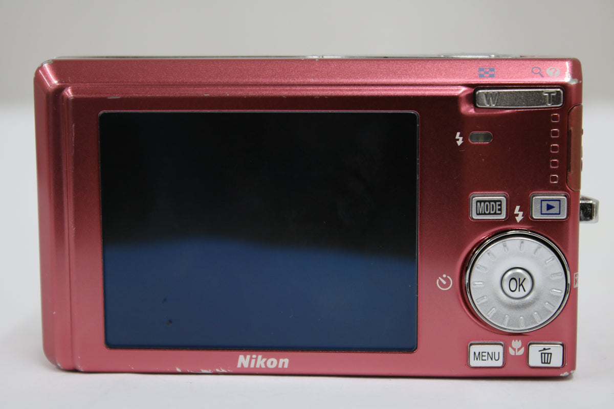 ニコン Nikon COOLPIX S510 3x レッド バッテリー付き コンパクトデジタルカメラ 4