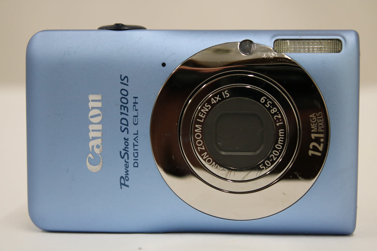 キャノン Canon PowerShot SD1300 IS 4x ブルー バッテリー付き コンパクトデジタルカメラ 2