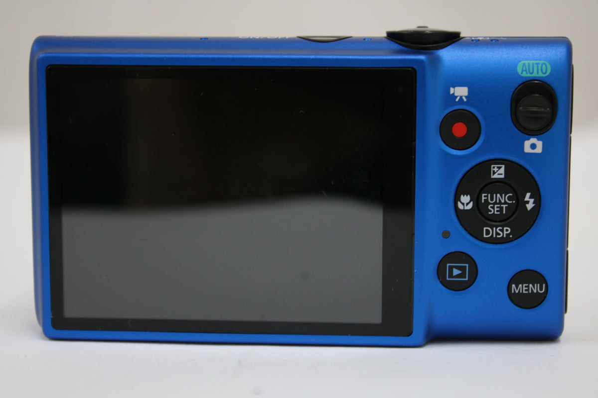 キャノン Canon IXY90F 8x ブルー バッテリー付き コンパクトデジタルカメラ 4