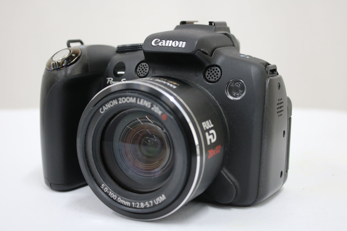 【便利な単三電池で使用可】キャノン Canon PowerShot SX1 IS 20x ブラック コンパクトデジタルカメラ 1