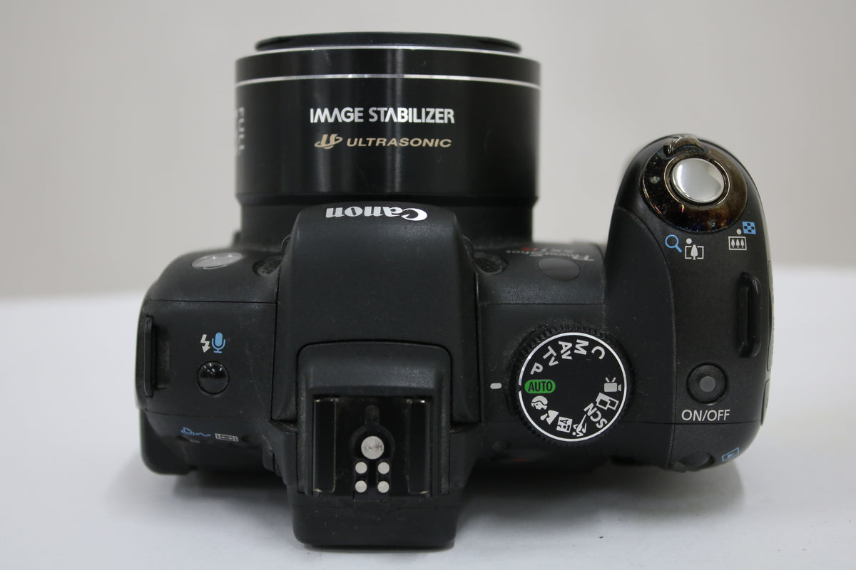 【便利な単三電池で使用可】キャノン Canon PowerShot SX1 IS 20x ブラック コンパクトデジタルカメラ 6