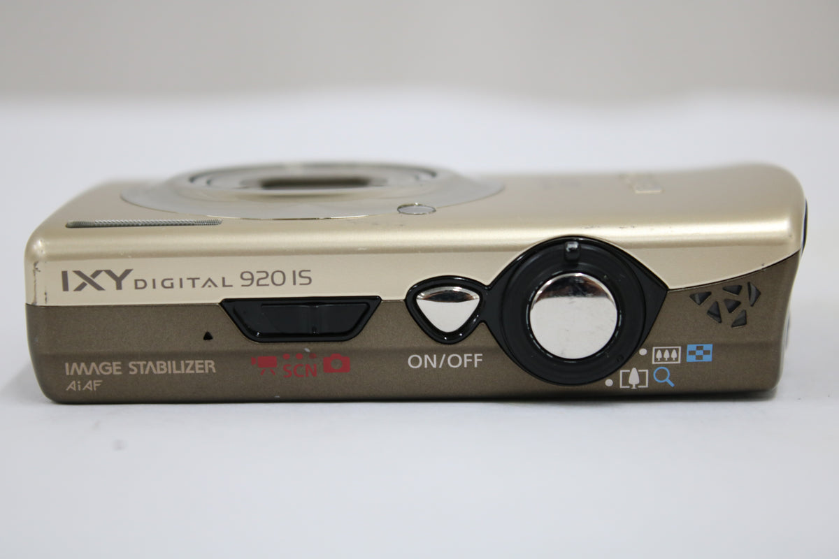 キャノン Canon IXY DIGITAL 920 IS 4x ゴールド バッテリー付き コンパクトデジタルカメラ 6