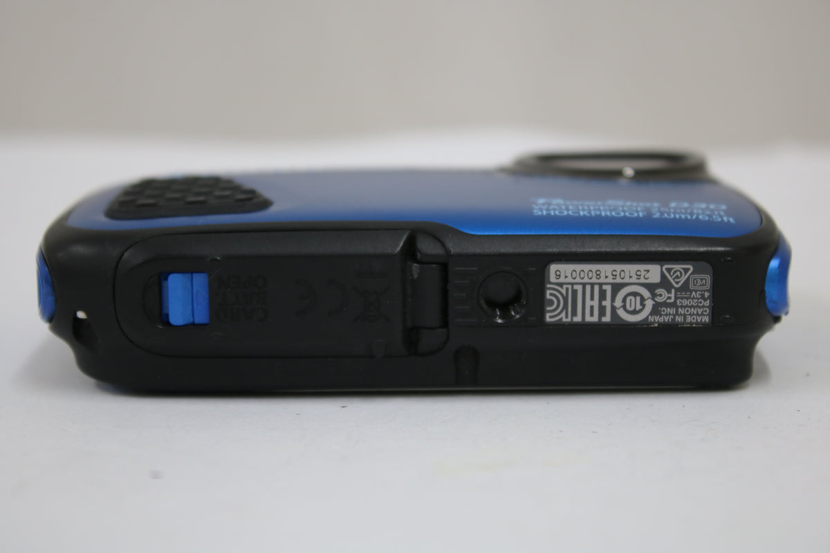 キャノン Canon PowerShot D30 5x ブルー バッテリー付き コンパクトデジタルカメラ 7