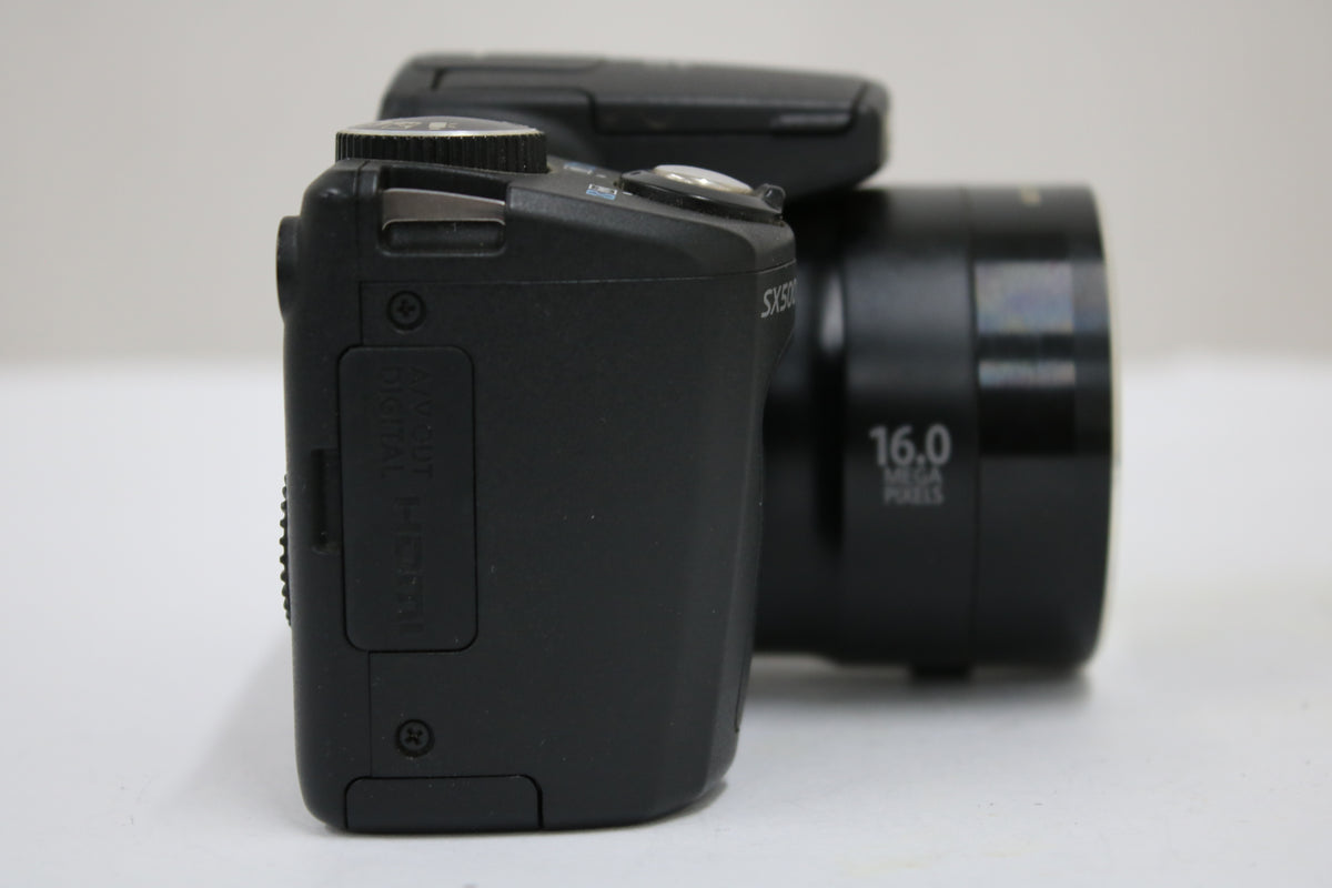 キャノン Canon PowerShot SX500 IS 30x ブラック バッテリー付き コンパクトデジタルカメラ 3