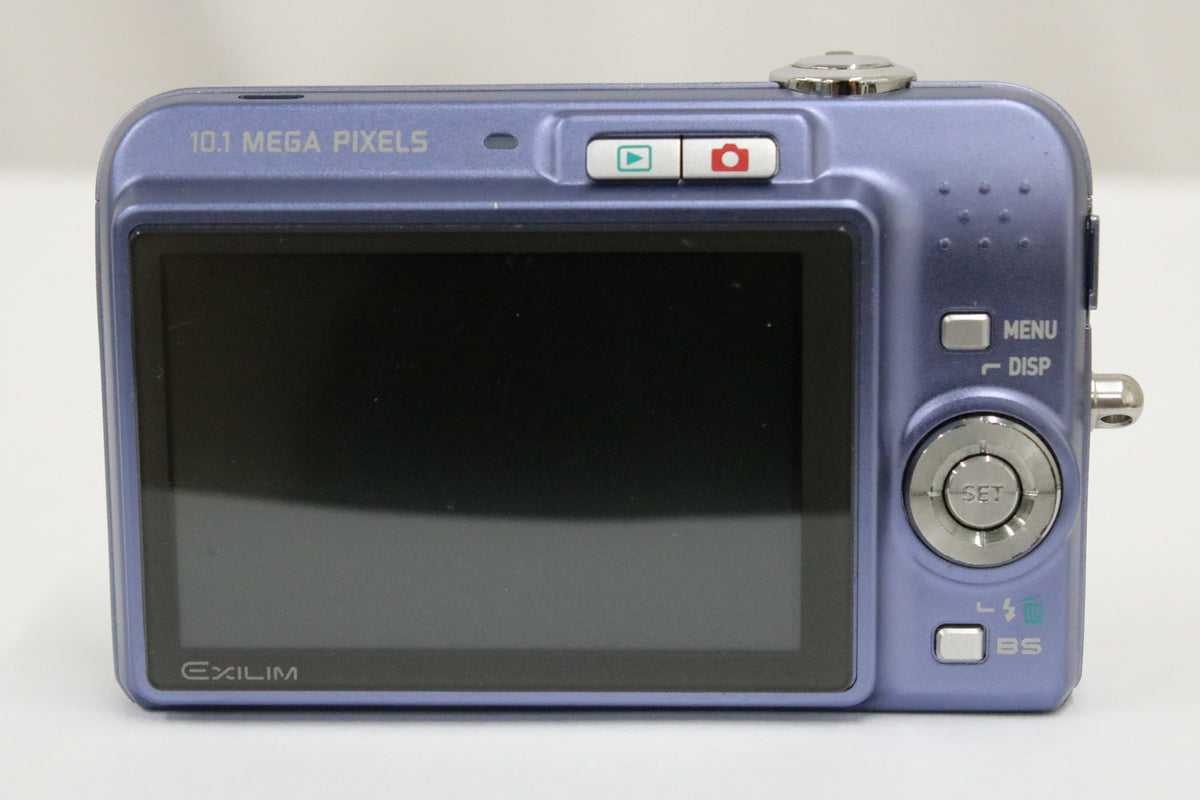 カシオ Casio EXILIM EX-Z1080 3x ブルー バッテリー付き コンパクトデジタルカメラ 4