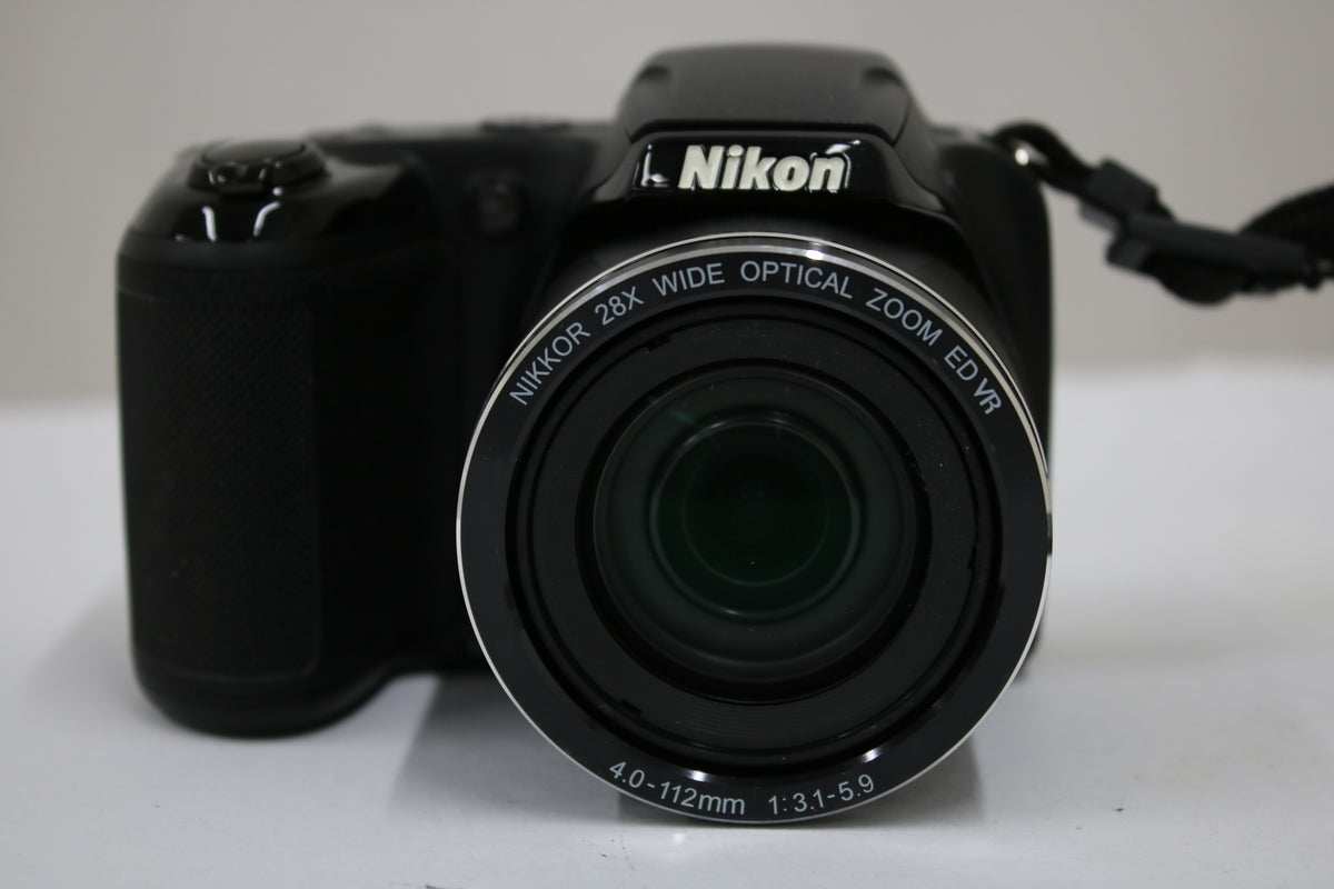 【便利な単三電池で使用可】ニコン Nikon COOLPIX L340 28x ブラック コンパクトデジタルカメラ 2