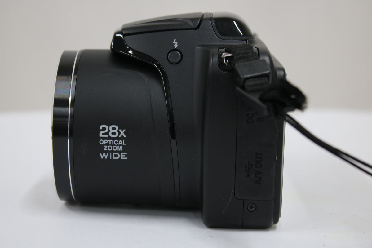 【便利な単三電池で使用可】ニコン Nikon COOLPIX L340 28x ブラック コンパクトデジタルカメラ 5