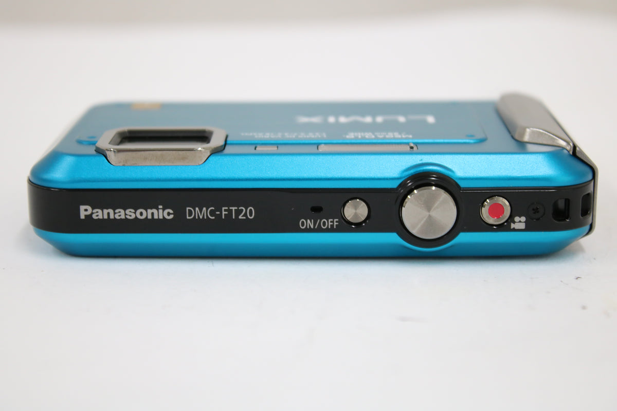 パナソニック Panasonic LUMIX DMC-FT20 ブルー バッテリー付き コンパクトデジタルカメラ 6