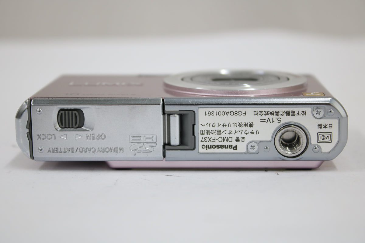 パナソニック Panasonic LUMIX DMC-FX37 ピンク バッテリー付き コンパクトデジタルカメラ 7