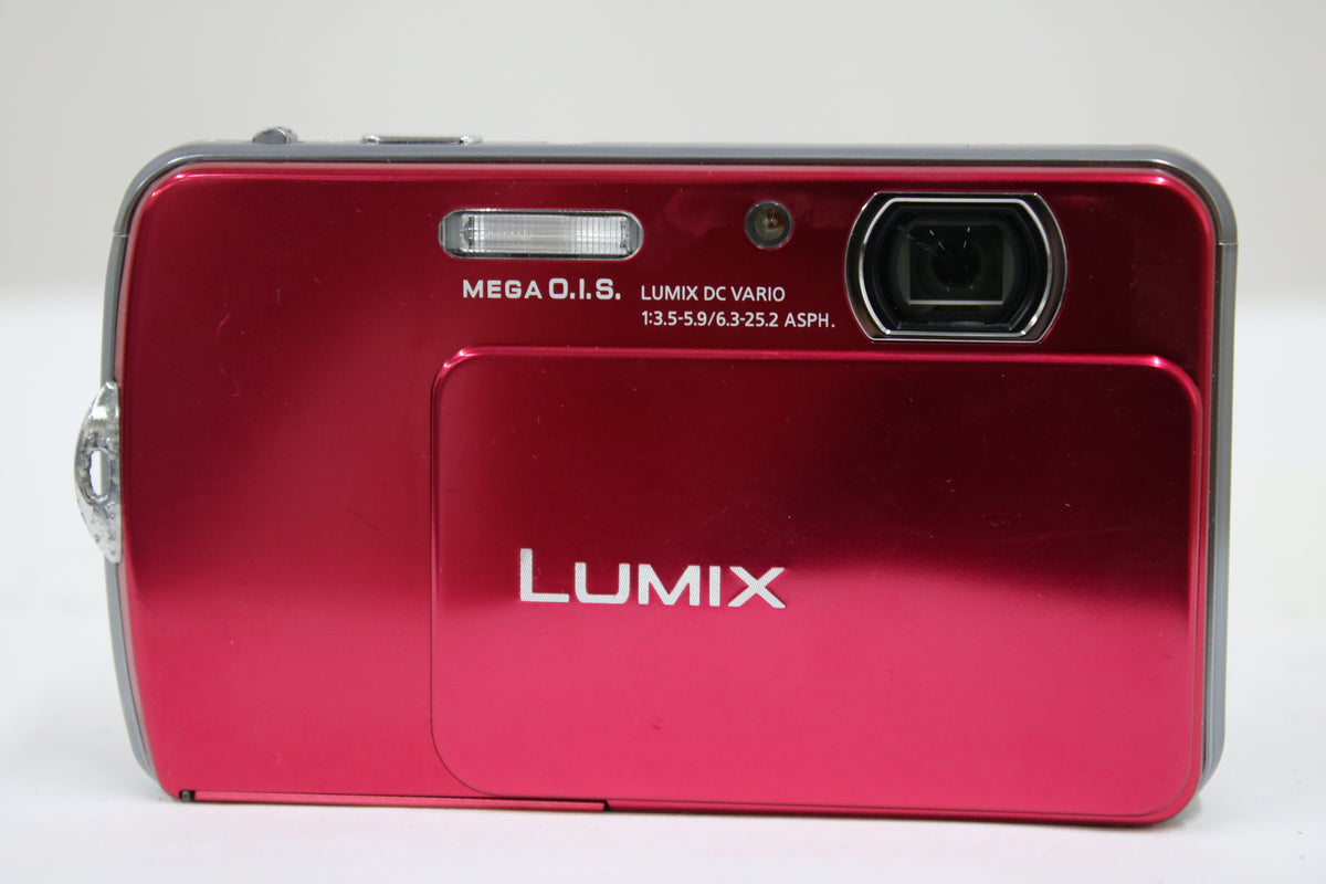 パナソニック Panasonic LUMIX DMC-Fp7 レッド バッテリー付き コンパクトデジタルカメラ 2