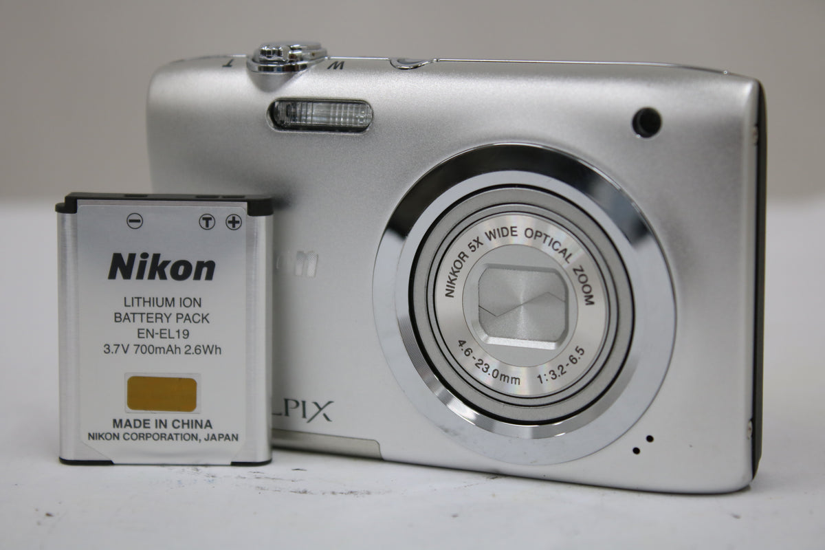 ニコン Nikon COOLPIX A100 5x バッテリー付き コンパクトデジタルカメラ 1
