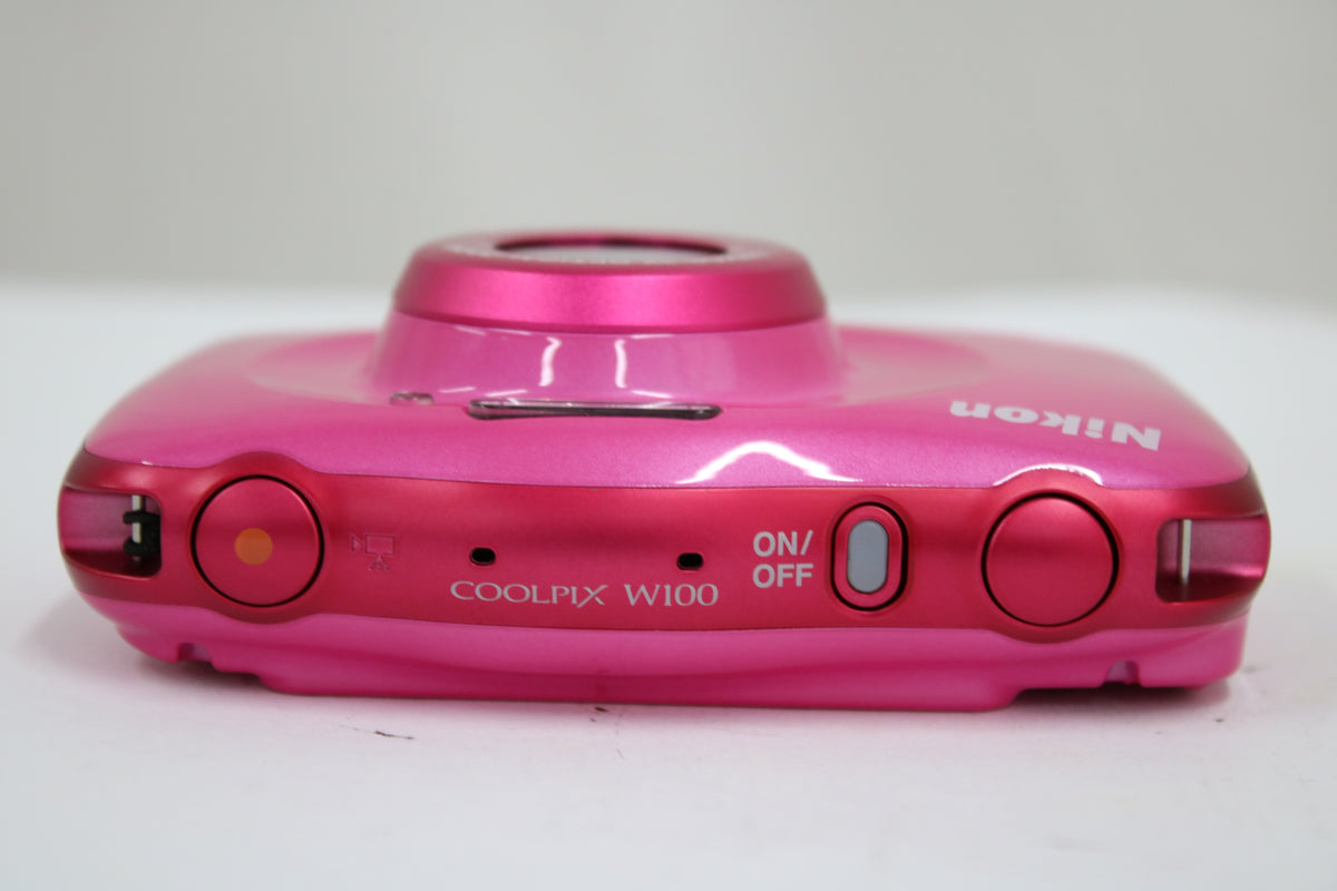 ニコン Nikon COOLPIX W100 3x ピンク バッテリー付き コンパクトデジタルカメラ 6