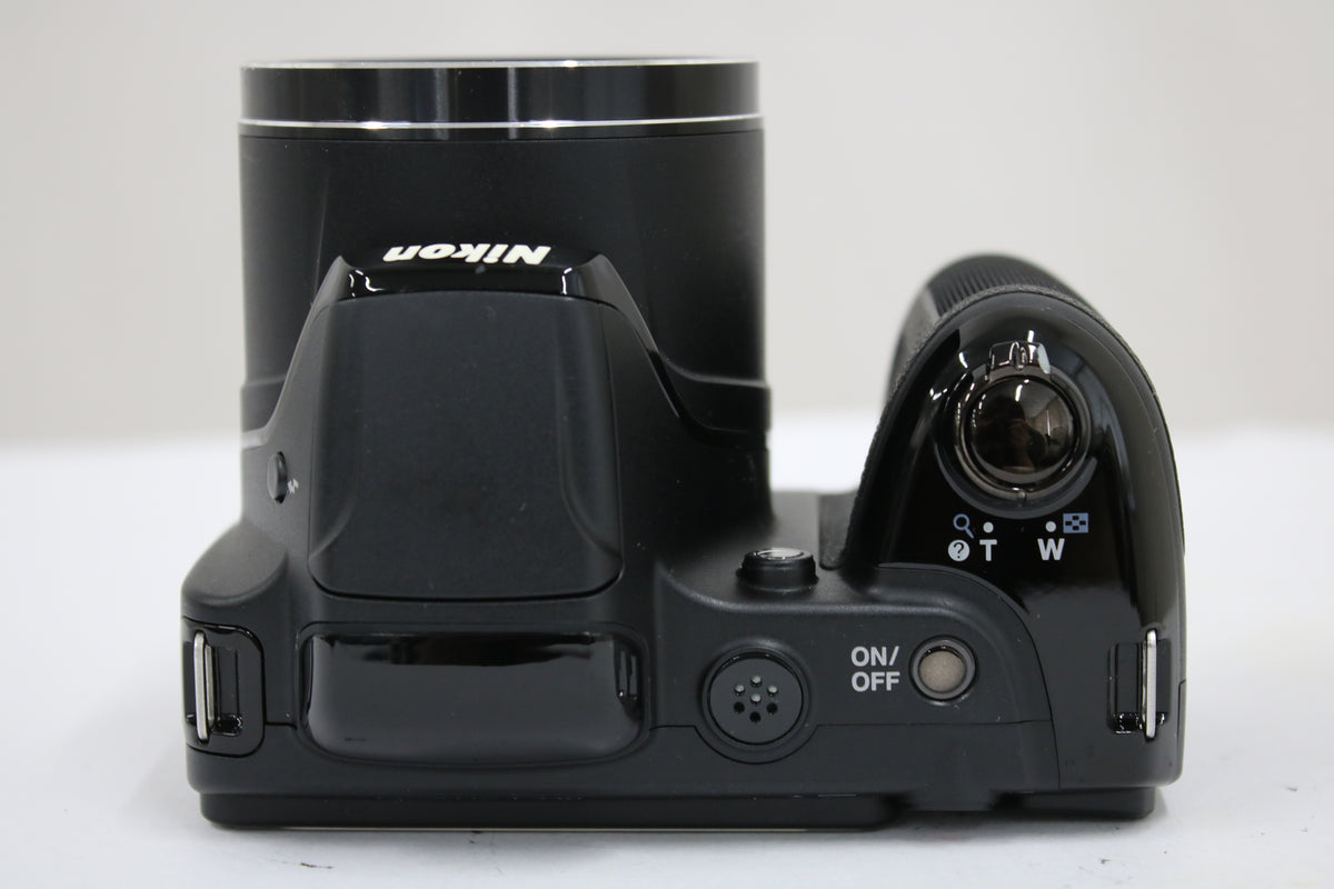 【便利な単三電池で使用可】ニコン Nikon COOLPIX L340 28x ブラック コンパクトデジタルカメラ 6