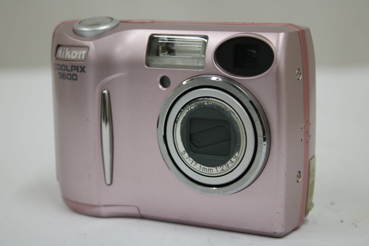 【便利な単三電池で使用可】ニコン Nikon COOLPIX 5600 ピンク コンパクトデジタルカメラ 1