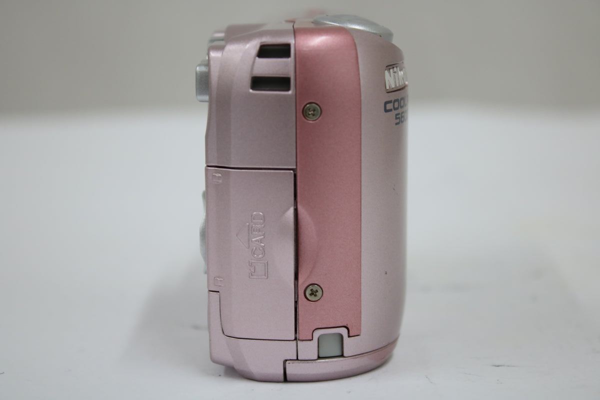 【便利な単三電池で使用可】ニコン Nikon COOLPIX 5600 ピンク コンパクトデジタルカメラ 3