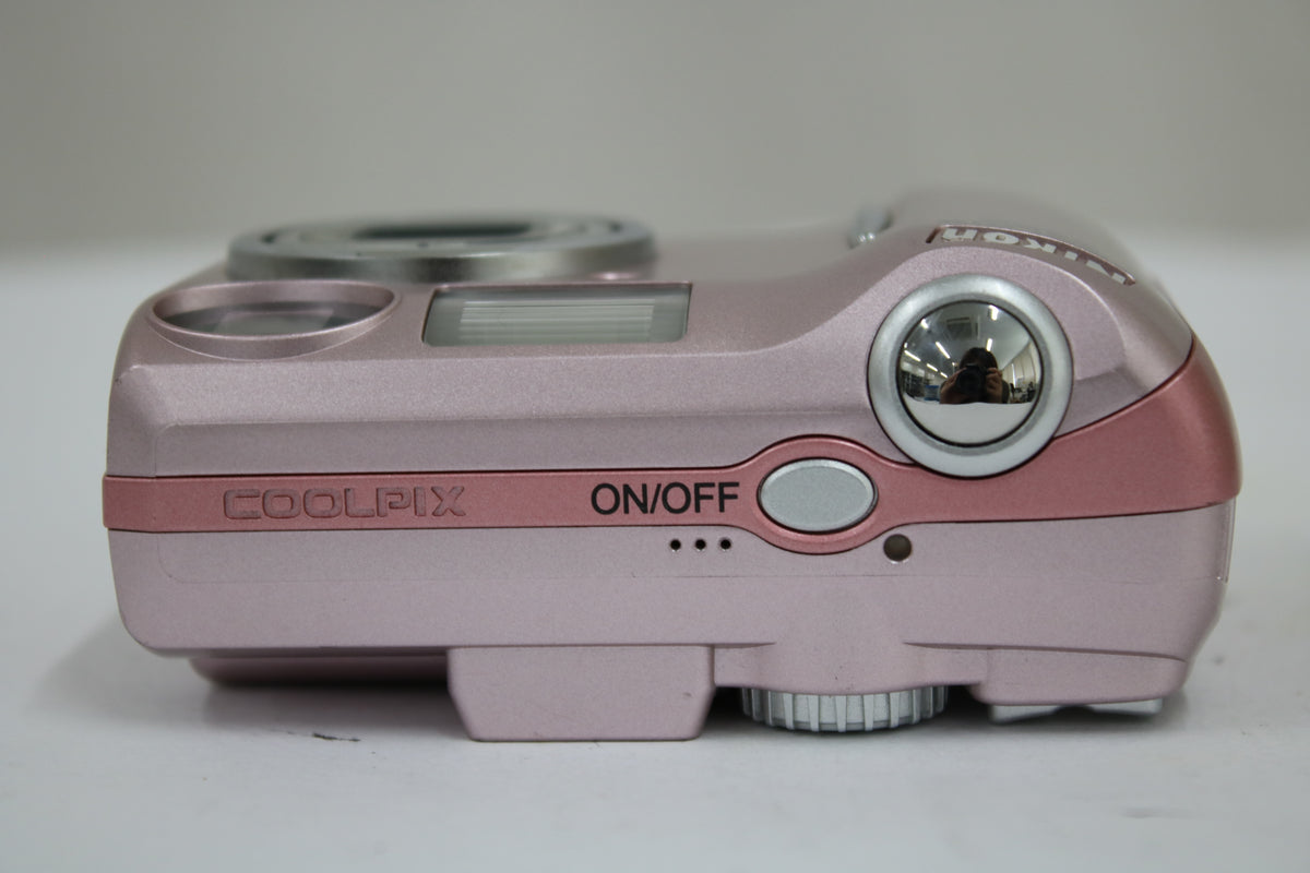 【便利な単三電池で使用可】ニコン Nikon COOLPIX 5600 ピンク コンパクトデジタルカメラ 6