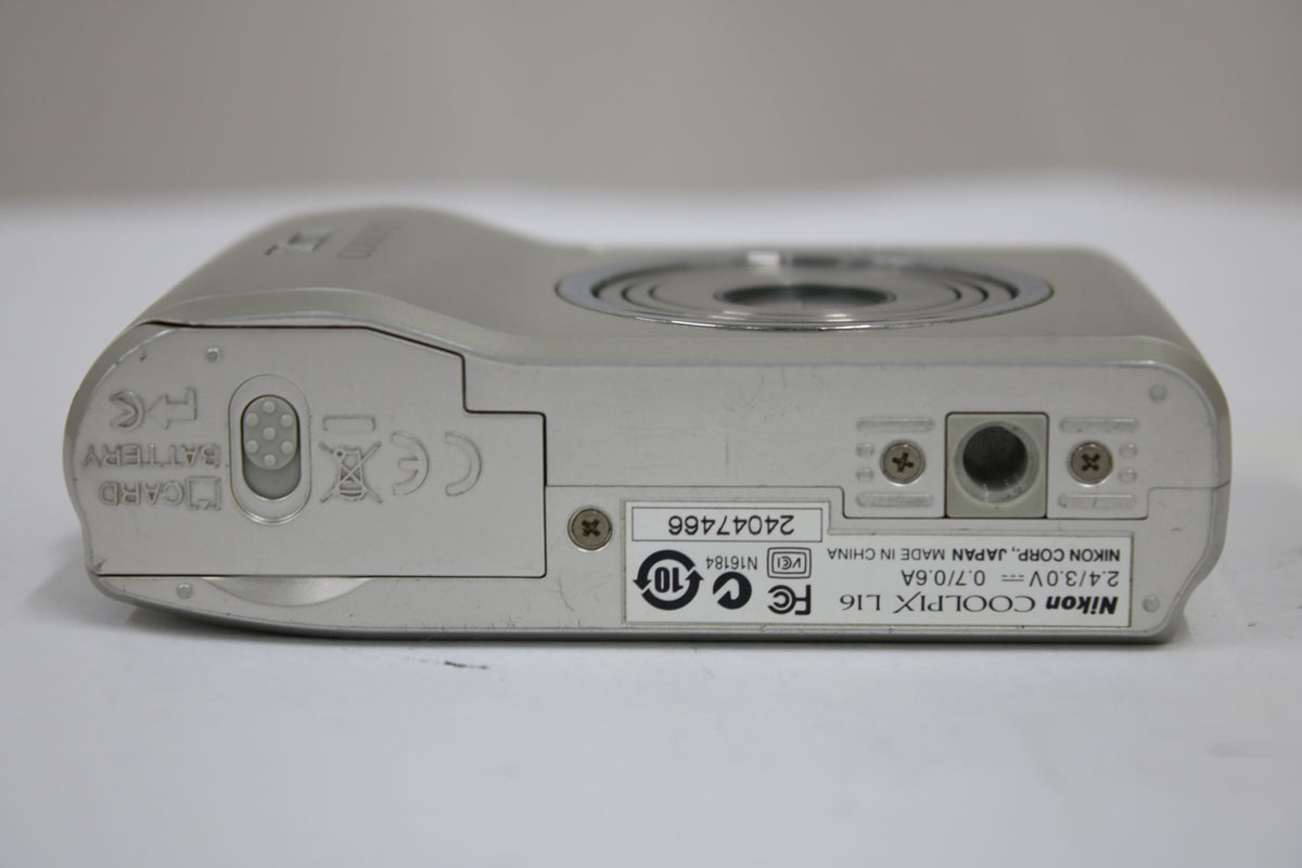 【便利な単三電池で使用可】ニコン Nikon COOLPIX L16 3x コンパクトデジタルカメラ 7