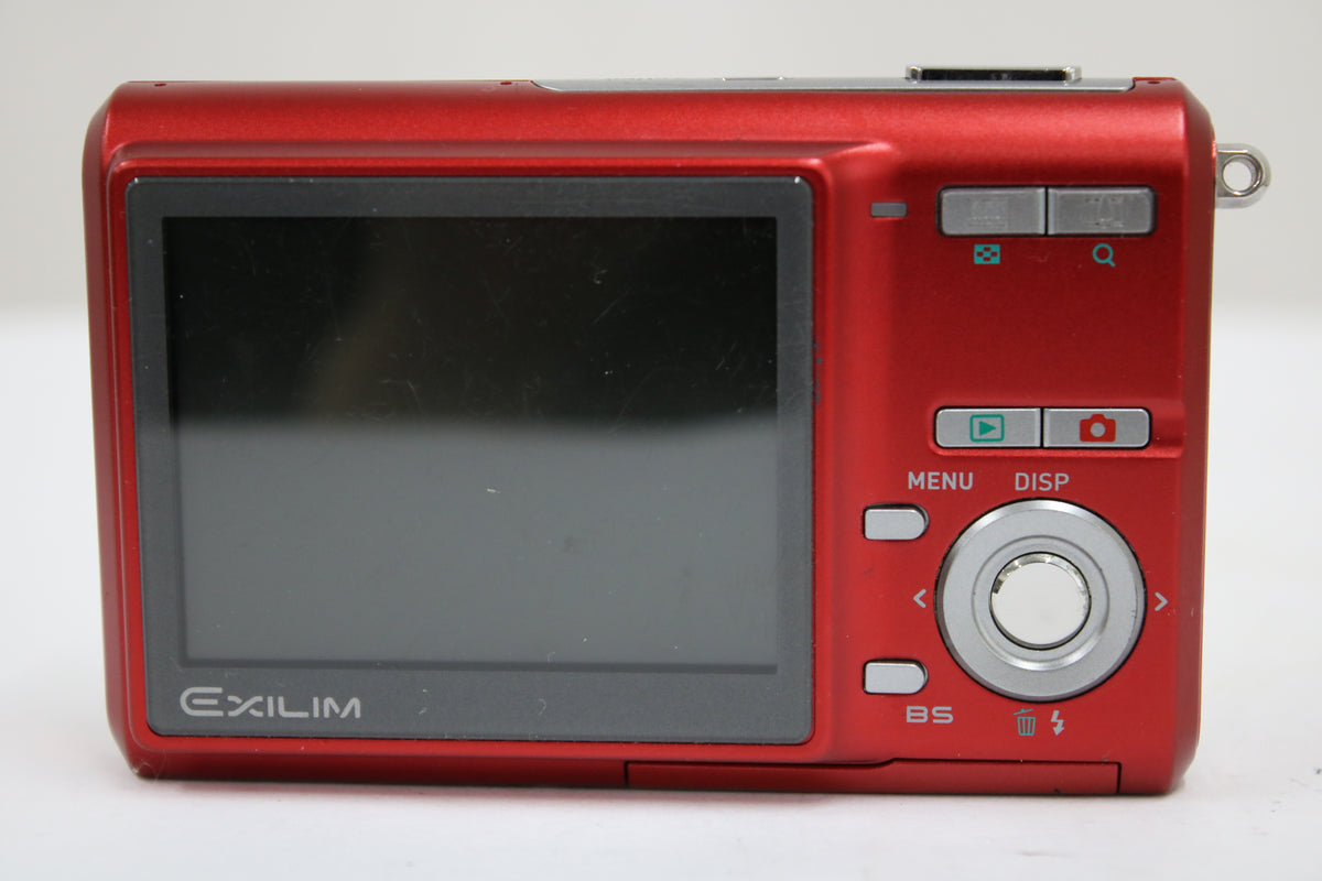 カシオ Casio EXILIM EX-Z60 3x レッド バッテリー付き コンパクトデジタルカメラ 4