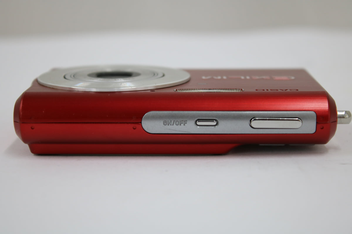 カシオ Casio EXILIM EX-Z60 3x レッド バッテリー付き コンパクトデジタルカメラ 6
