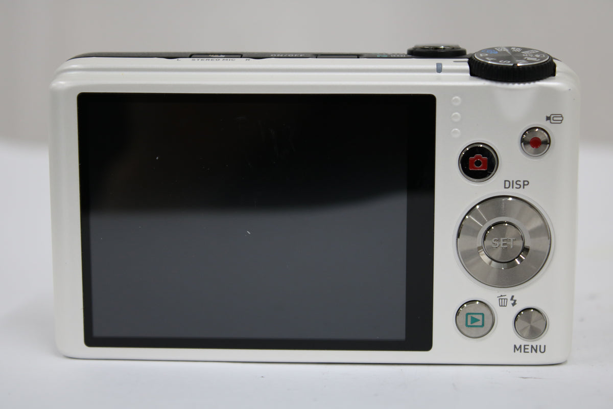 カシオ Casio EXILIM EX-ZR400 12.5x ホワイト バッテリー付き コンパクトデジタルカメラ 4