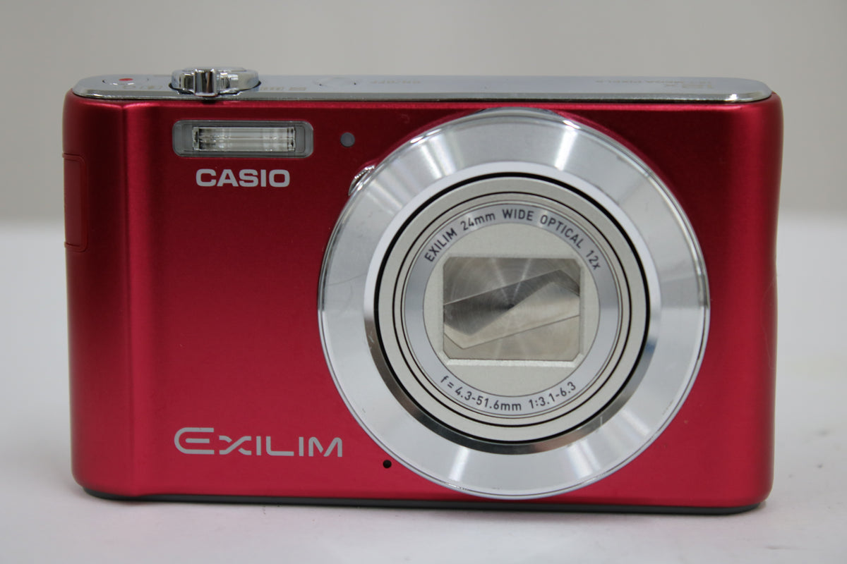 カシオ Casio EXILIM EX-ZS240 12x レッド バッテリー付き コンパクトデジタルカメラ 2