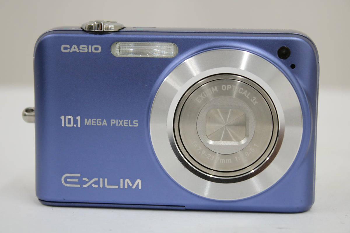 カシオ Casio EXILIM EX-Z1080 3x ブルー バッテリー付き コンパクトデジタルカメラ 2