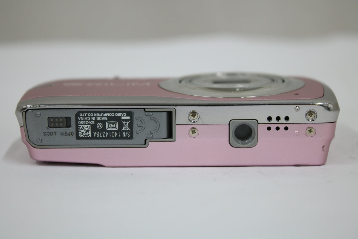 カシオ Casio EXILIM EX-Z550 4x ピンク バッテリー付き コンパクトデジタルカメラ 7