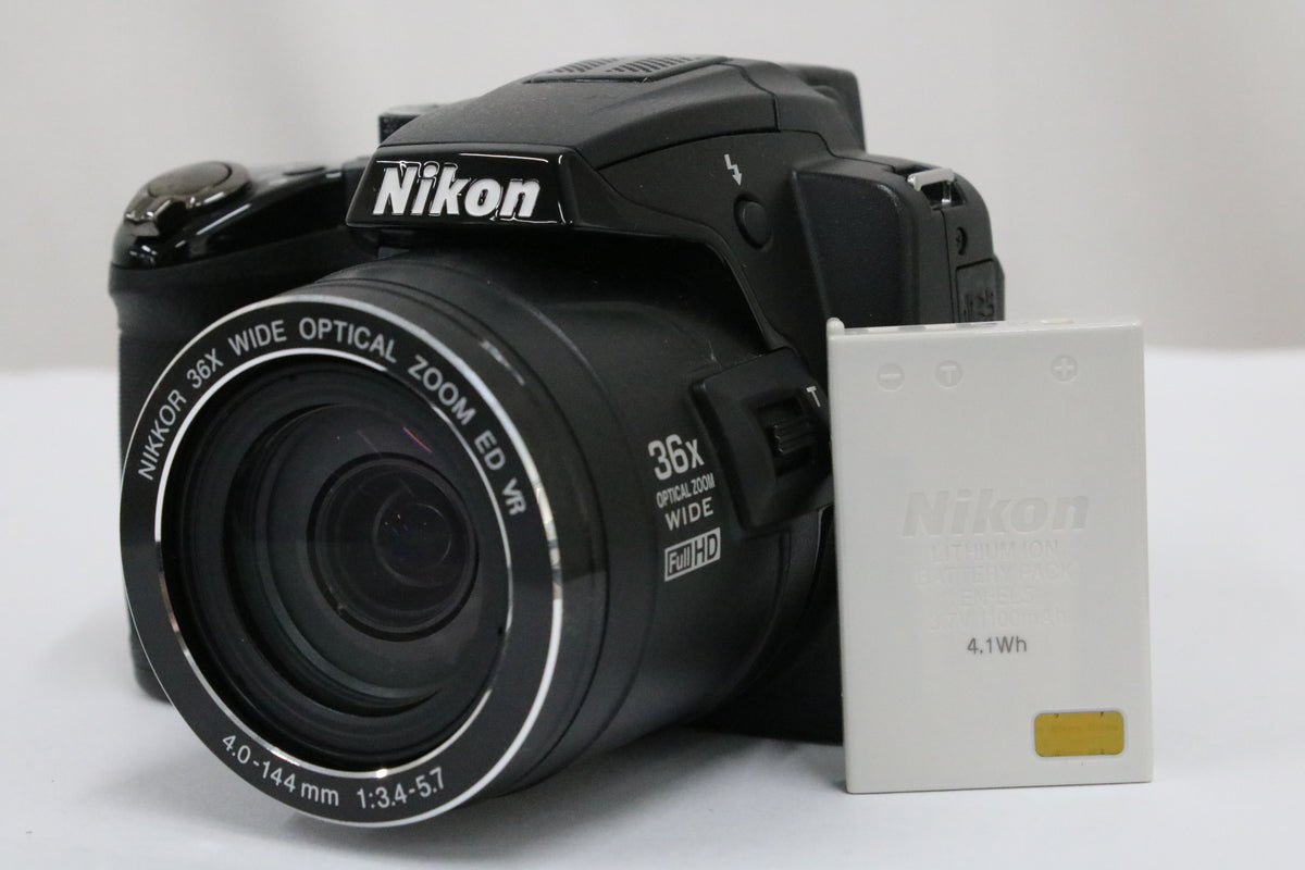 ニコン Nikon COOLPIX P500 36x バッテリー付き コンパクトデジタルカメラ 1