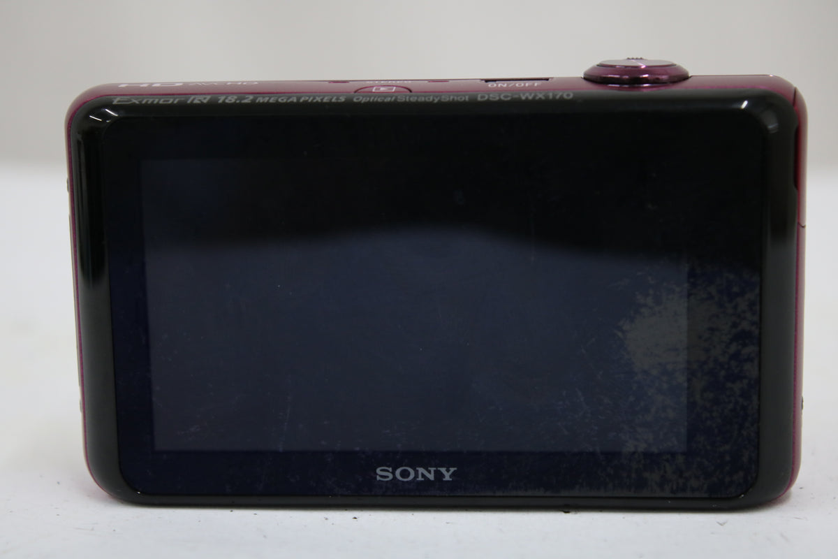 ソニー Sony Cyber-shot DSC-WX170 10x ピンク バッテリー付き コンパクトデジタルカメラ 4
