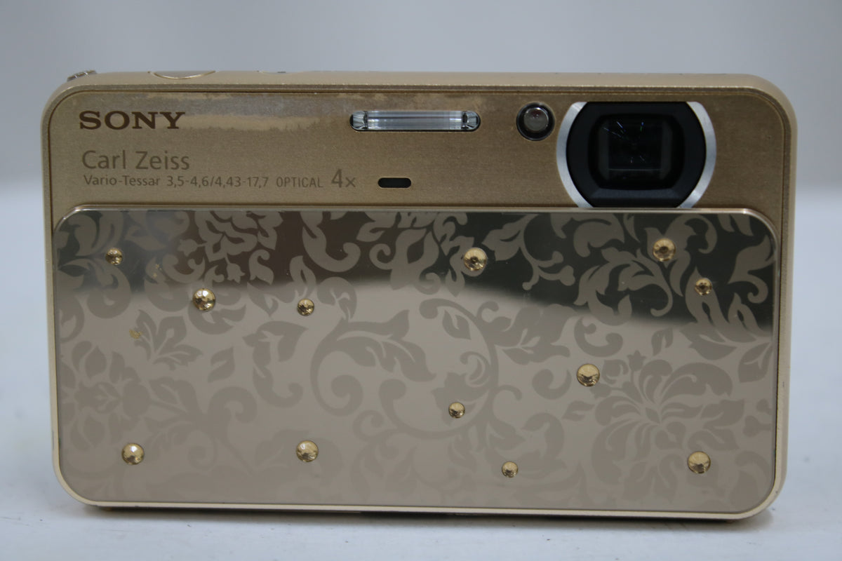 ソニー Sony Cyber-shot DSC-T99D 4x ゴールド バッテリー付き コンパクトデジタルカメラ 2