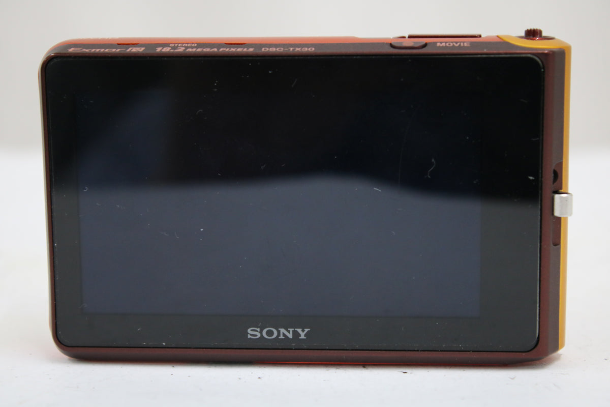 ソニー Sony Cyber-shot DSC-TX30 5x オレンジ バッテリー チャージャー付き コンパクトデジタルカメラ 4