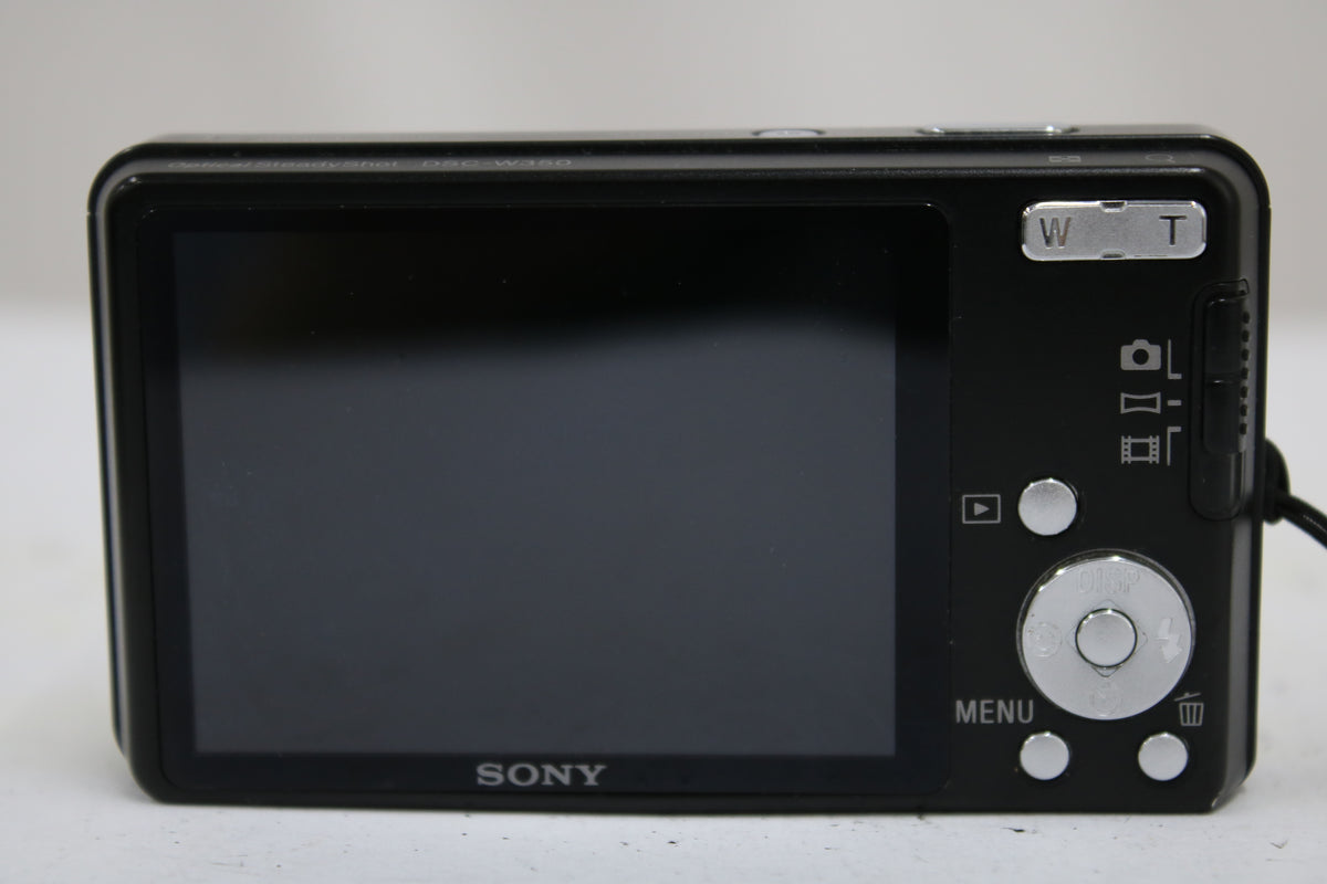 ソニー Sony Cyber-shot DSC-W350 4x ブラック バッテリー付き コンパクトデジタルカメラ 4