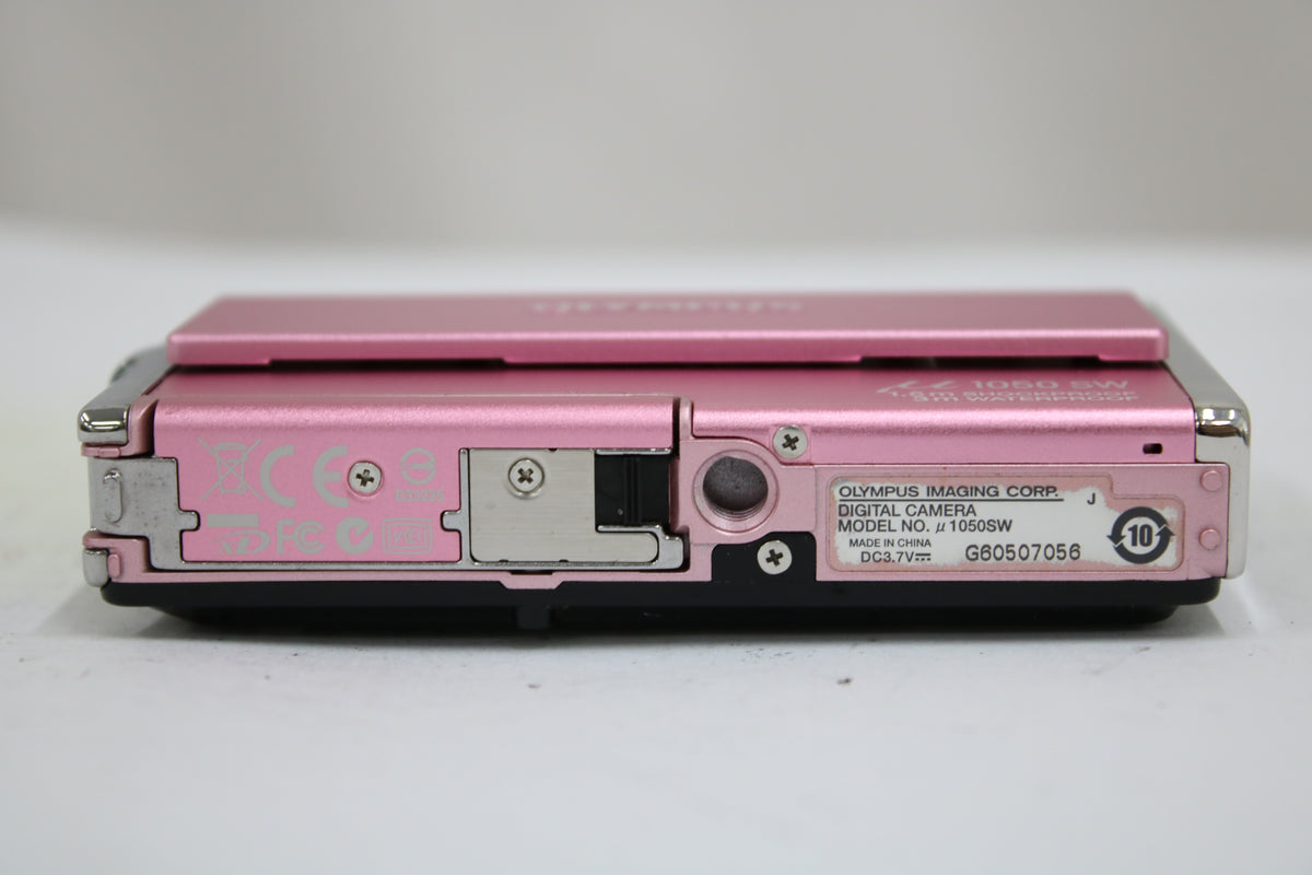 オリンパス Olympus μ mju 1050 SW ピンク バッテリー付き コンパクトデジタルカメラ 7