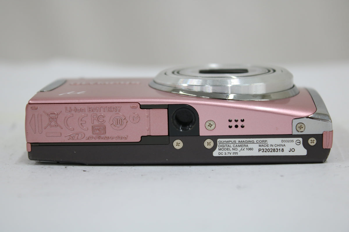 オリンパス Olympus μ mju 1060 7x ピンク バッテリー付き コンパクトデジタルカメラ 7
