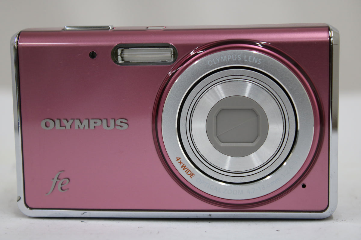 オリンパス Olympus FE-4020 4x ピンク バッテリー付き コンパクトデジタルカメラ 2