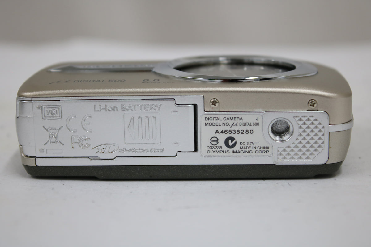 オリンパス Olympus μ mju DIGITAL 600 3x バッテリー付き コンパクトデジタルカメラ 7