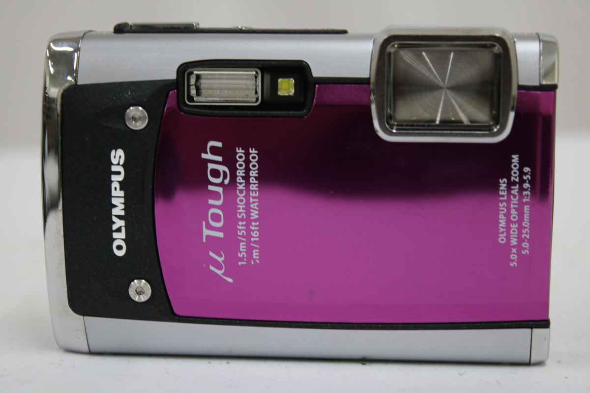 オリンパス Olympus μ mju Tough -6020 5.0x パープル バッテリー付き コンパクトデジタルカメラ 2