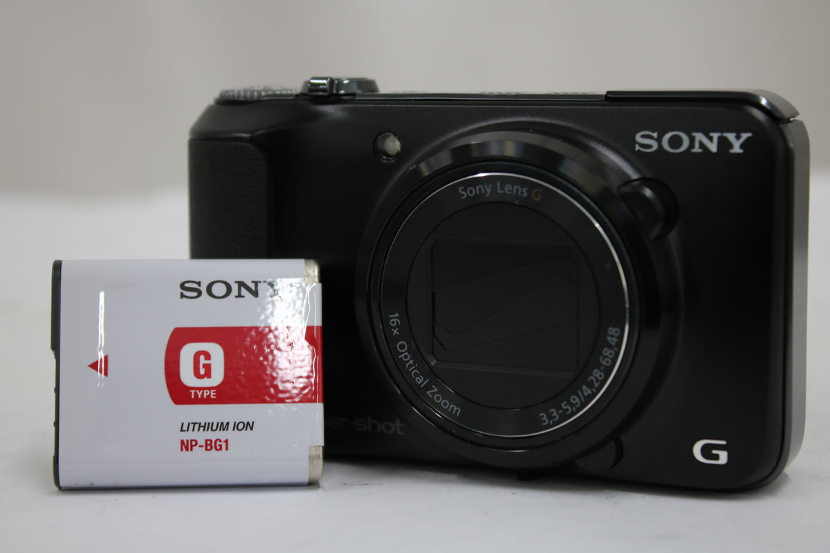 ソニー Sony Cyber-shot DSC-HX10V 16x ブラック バッテリー付き コンパクトデジタルカメラ 1