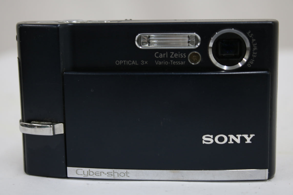 ソニー Sony Cyber-shot Super SteadyShot DSC-T50 3x ブラック バッテリー付き コンパクトデジタルカメラ 2
