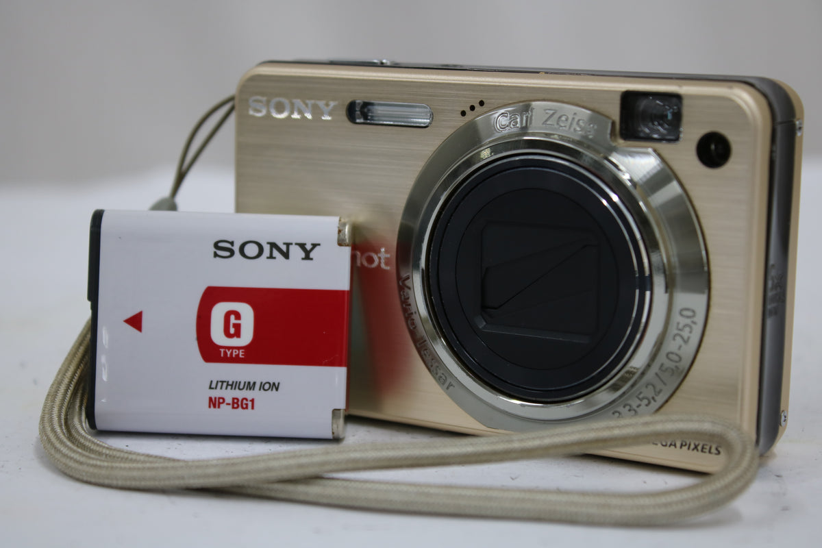 ソニー Sony Cyber-shot DSC-W170 5x ゴールド バッテリー付き コンパクトデジタルカメラ 1