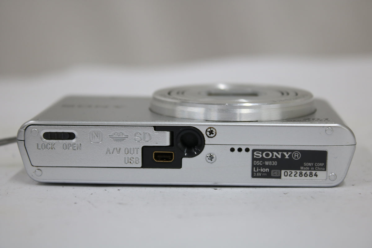 ソニー Sony Cyber-shot DSC-W830 8x バッテリー付き コンパクトデジタルカメラ 7