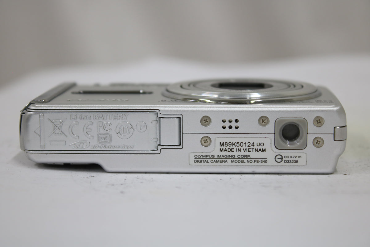 オリンパス Olympus FE-340 5x バッテリー付き コンパクトデジタルカメラ 7