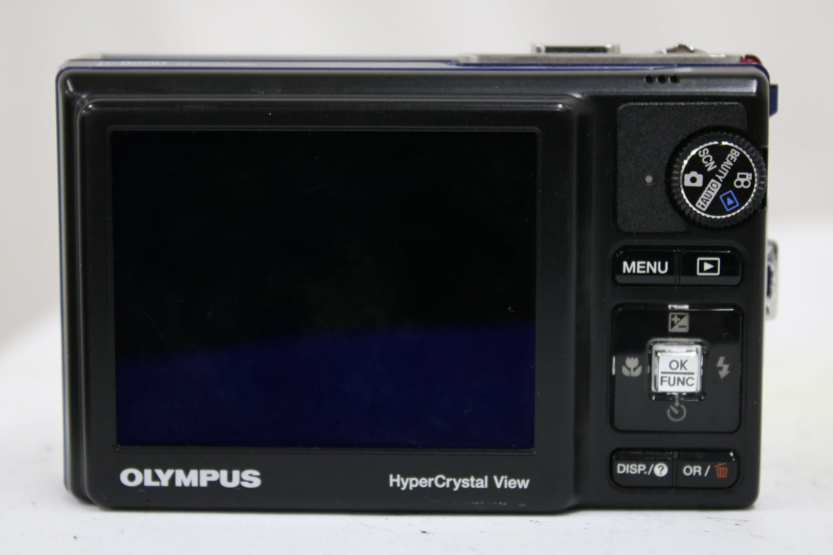 オリンパス Olympus μ mju 9000 10x ブルー バッテリー付き コンパクトデジタルカメラ 4