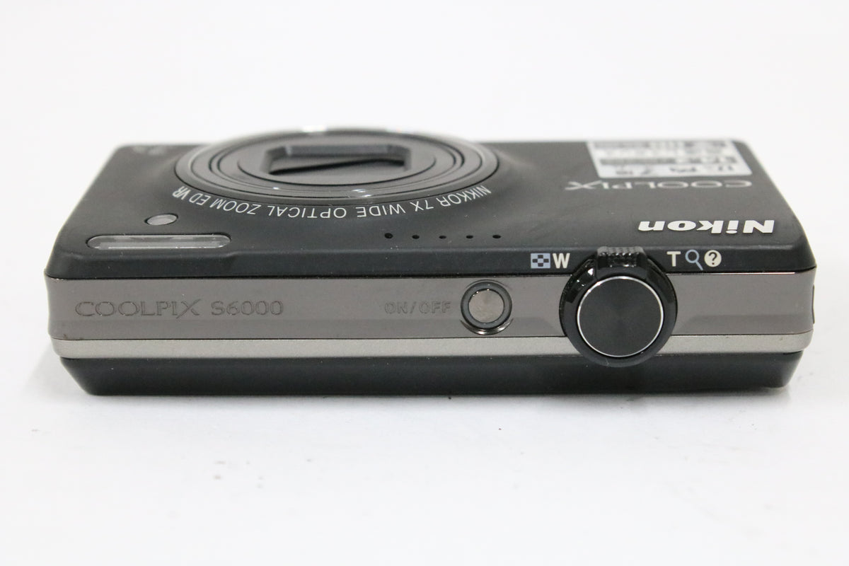 ニコン Nikon COOLPIX S6000 7x ブラック 付属品多数 コンパクトデジタルカメラ 6