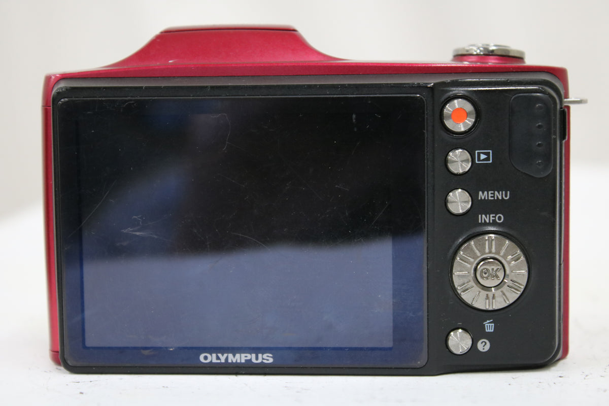 オリンパス Olympus SZ-11 20x レッド バッテリー付き コンパクトデジタルカメラ 4