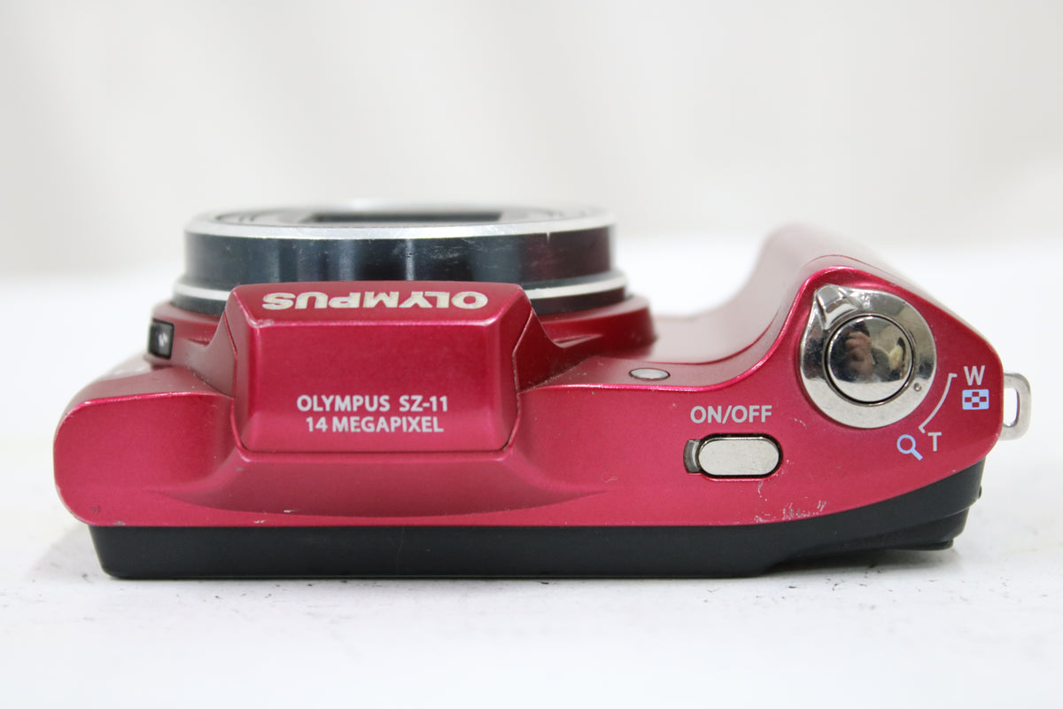 オリンパス Olympus SZ-11 20x レッド バッテリー付き コンパクトデジタルカメラ 6